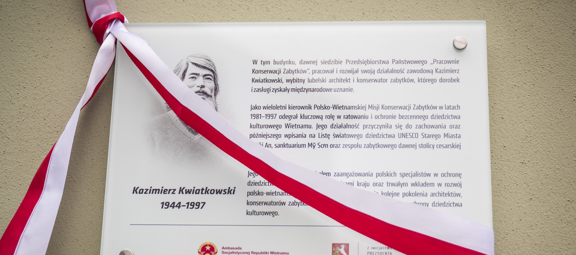 Kazimierz Kwiatkowski upamiętniony w Lublinie. W Wietnamie nazywali go Kazikiem